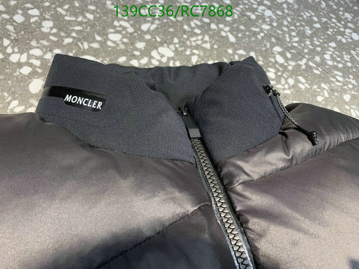 Moncler-Down jacket Women Code: RC7868 $: 139USD