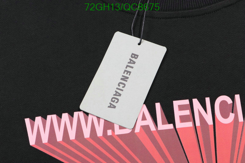 Balenciaga-Clothing Code: QC8675 $: 72USD