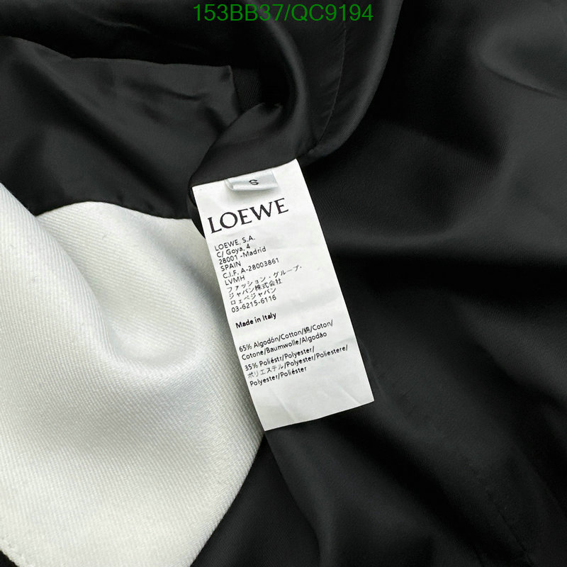 Loewe-Clothing Code: QC9194 $: 153USD