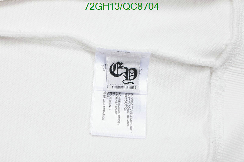 Chrome Hearts-Clothing Code: QC8704 $: 72USD
