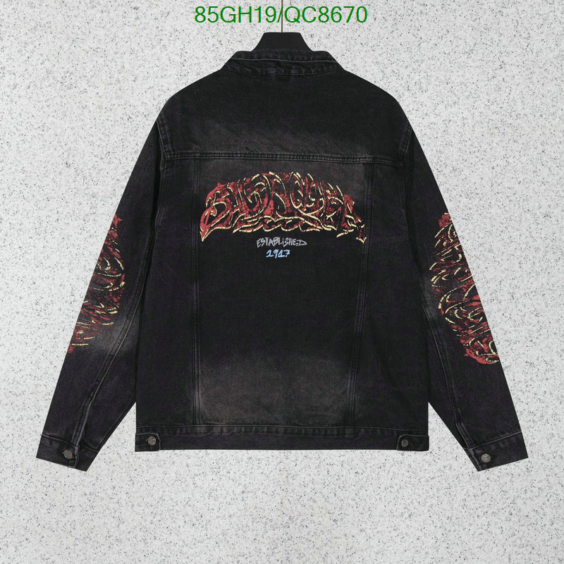 Balenciaga-Clothing Code: QC8670 $: 85USD