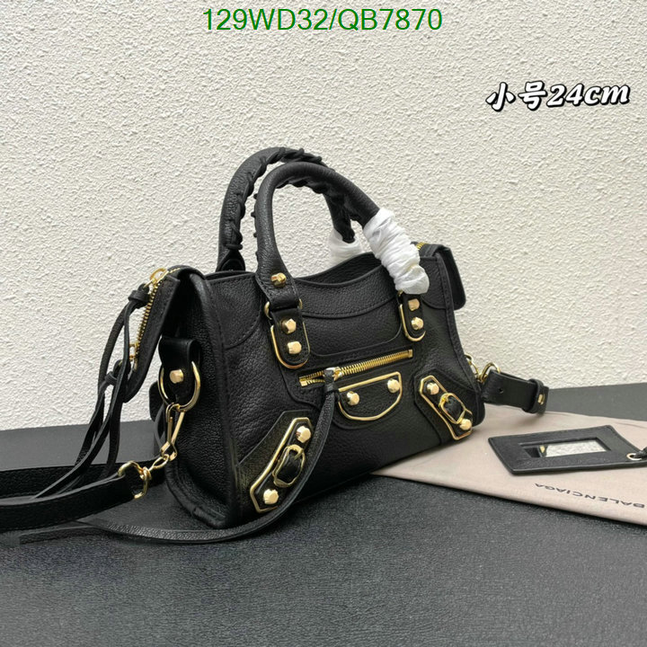 Balenciaga-Bag-4A Quality Code: QB7870 $: 129USD