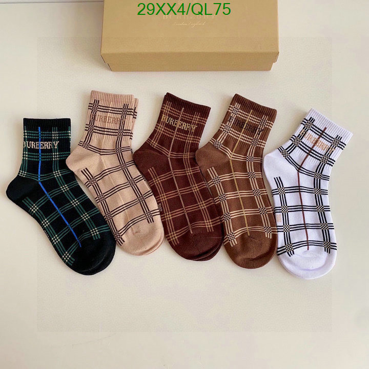 Burberry-Sock Code: QL75 $: 29USD