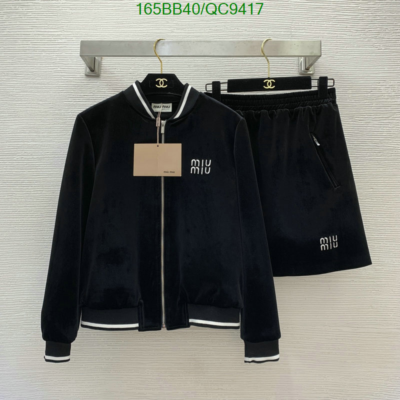 MIUMIU-Clothing Code: QC9417 $: 165USD