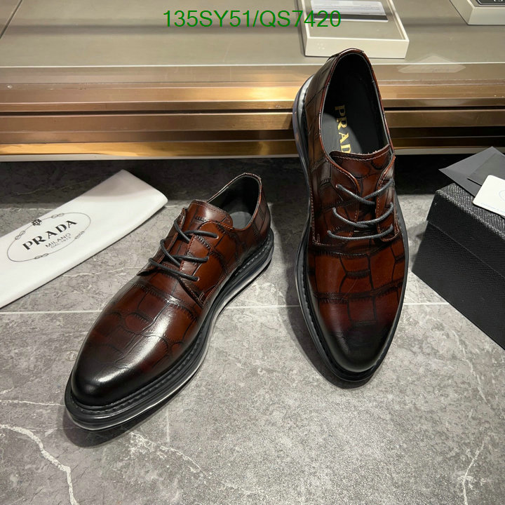 Prada-Men shoes Code: QS7420 $: 135USD