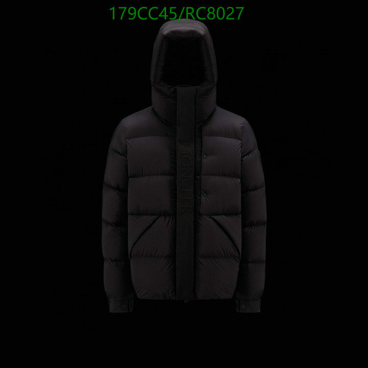 Moncler-Down jacket Women Code: RC8027 $: 179USD