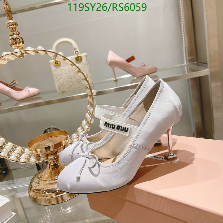 Miu Miu-Women Shoes Code: RS6059 $: 119USD