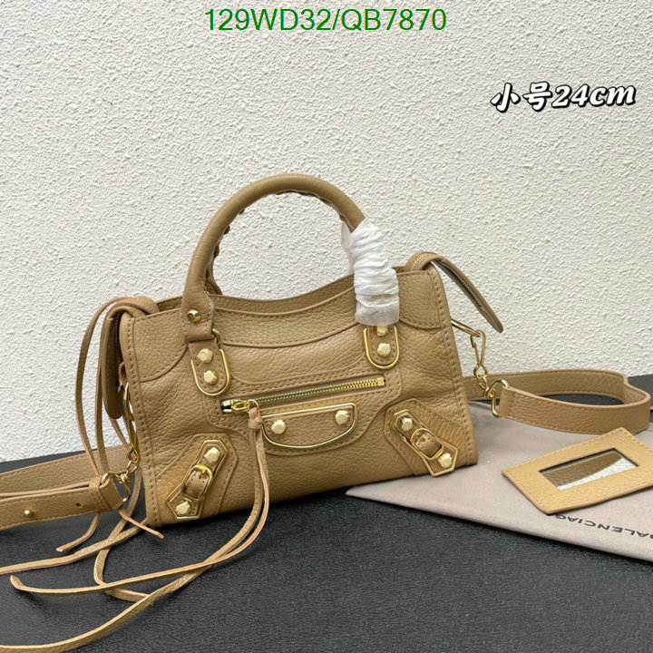 Balenciaga-Bag-4A Quality Code: QB7870 $: 129USD