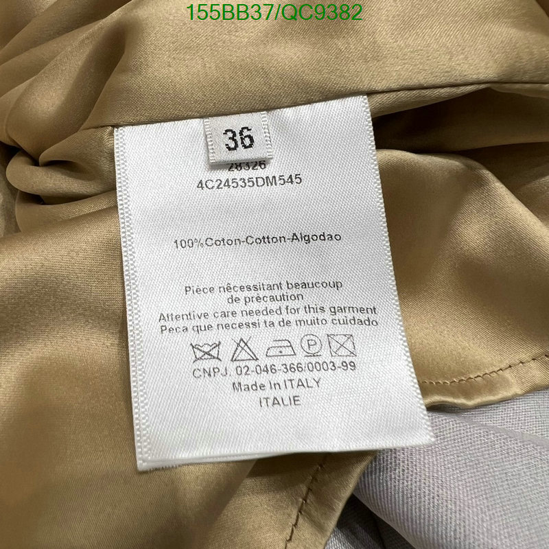 Dior-Clothing Code: QC9382 $: 155USD