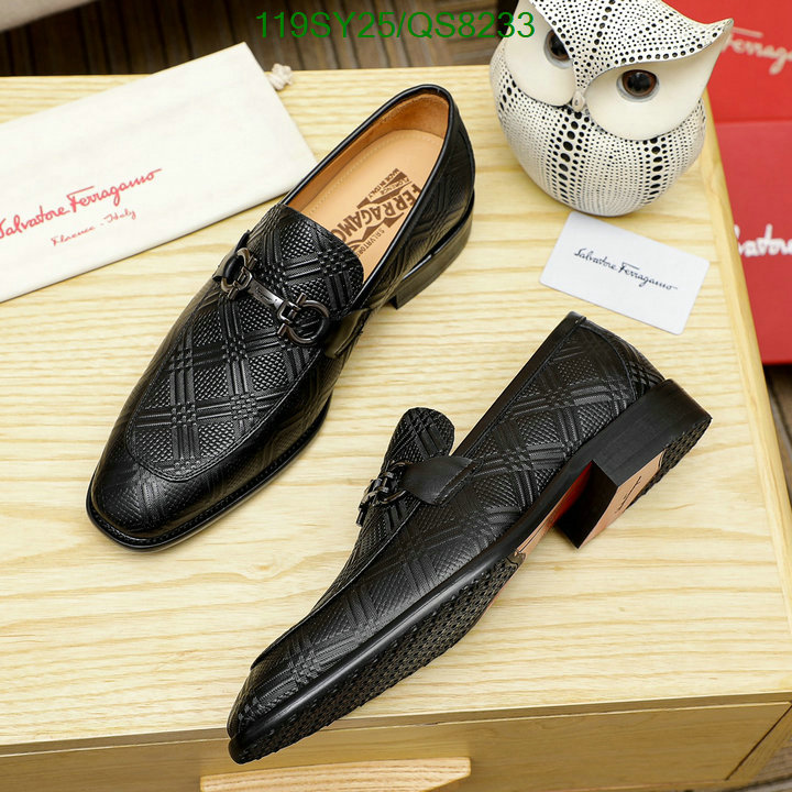 Ferragamo-Men shoes Code: QS8233 $: 119USD