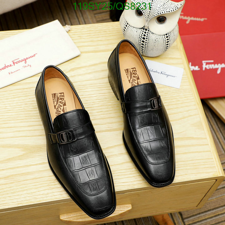 Ferragamo-Men shoes Code: QS8231 $: 119USD