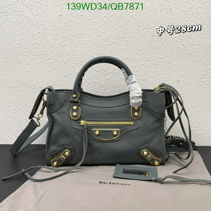 Balenciaga-Bag-4A Quality Code: QB7871 $: 139USD