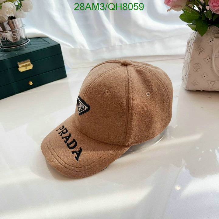 Prada-Cap(Hat) Code: QH8059 $: 28USD