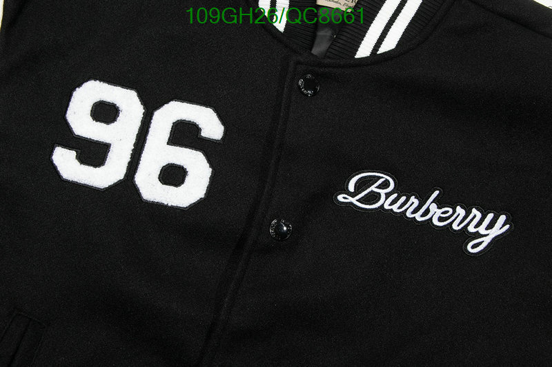 Burberry-Clothing Code: QC8661 $: 109USD
