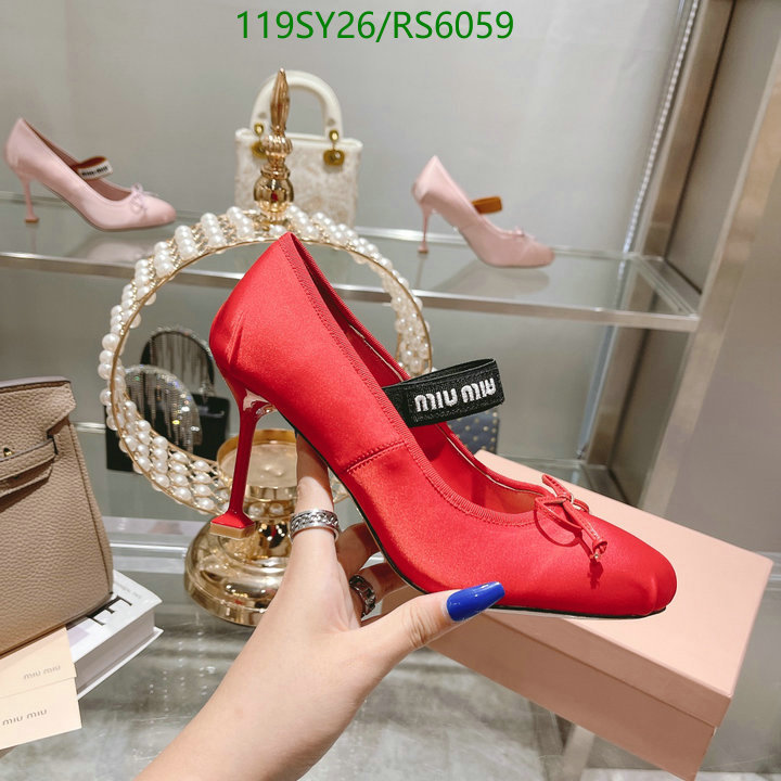 Miu Miu-Women Shoes Code: RS6059 $: 119USD