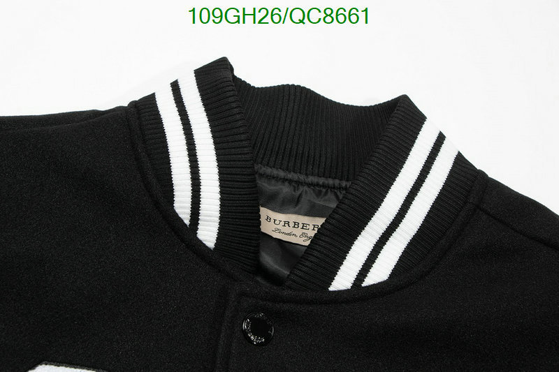 Burberry-Clothing Code: QC8661 $: 109USD