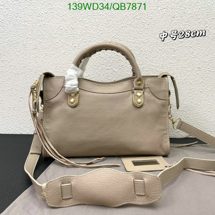 Balenciaga-Bag-4A Quality Code: QB7871 $: 139USD