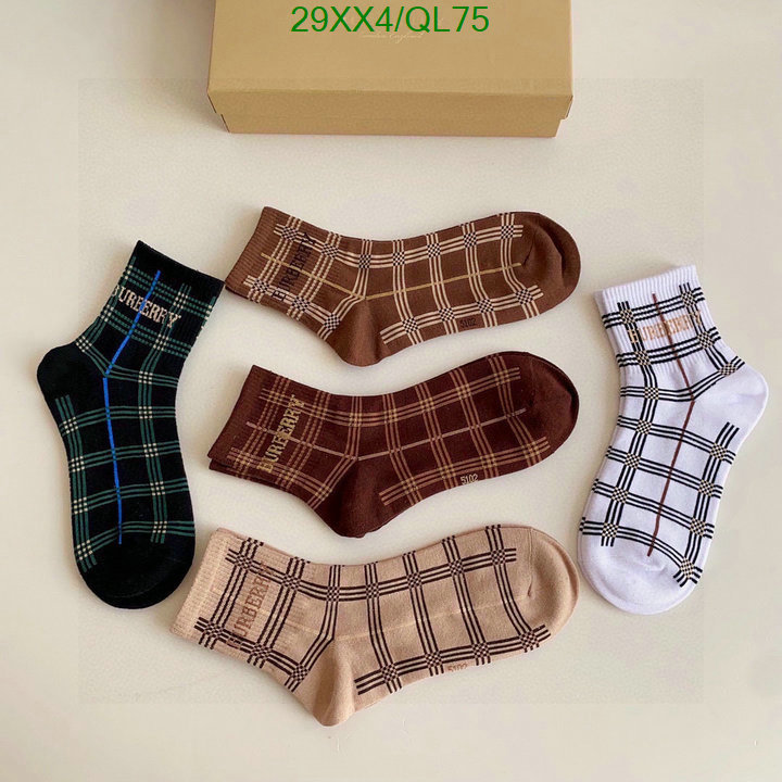 Burberry-Sock Code: QL75 $: 29USD