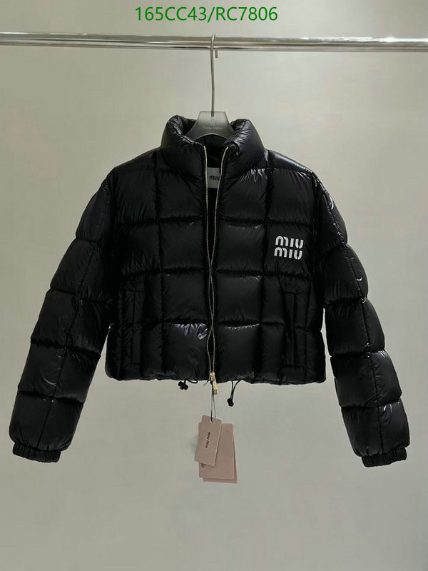 Miu Miu-Down jacket Women Code: RC7806 $: 165USD