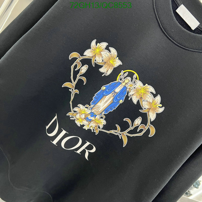 Dior-Clothing Code: QC8553 $: 72USD