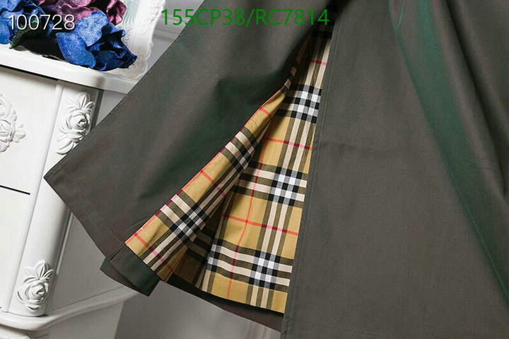 Burberry-Clothing Code: RC7814 $: 155USD