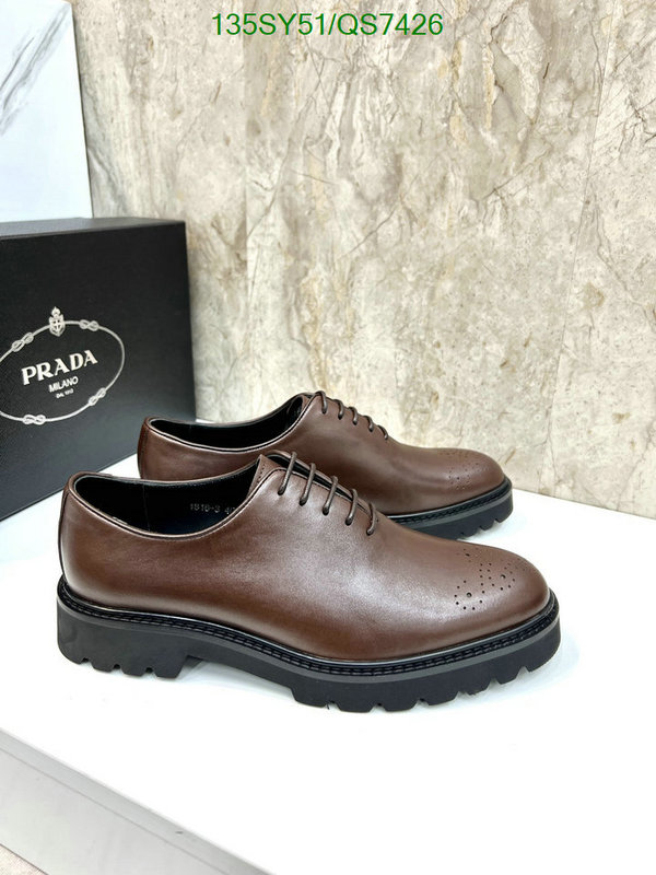 Prada-Men shoes Code: QS7426 $: 135USD