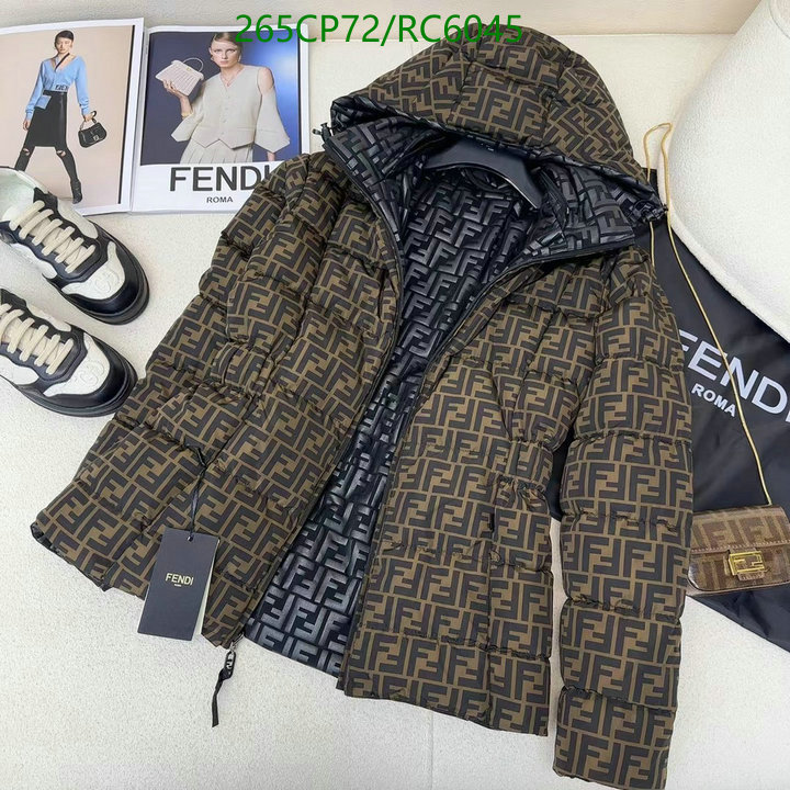Fendi-Down jacket Women Code: RC6045 $: 265USD
