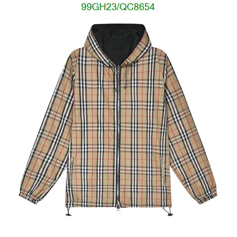 Burberry-Clothing Code: QC8654 $: 99USD