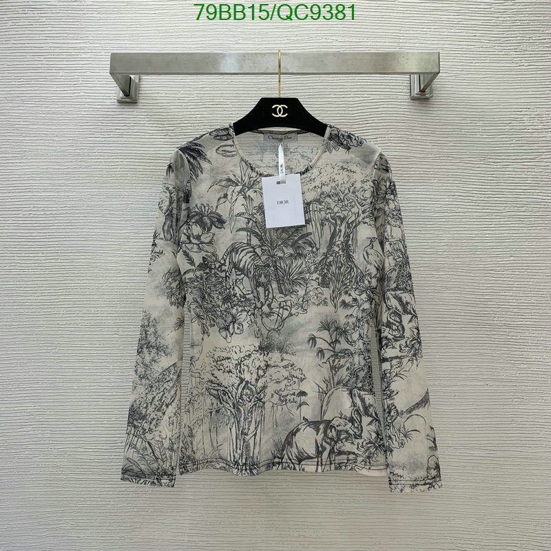 Dior-Clothing Code: QC9381 $: 79USD