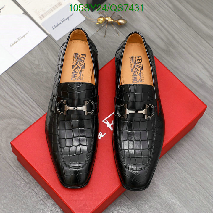 Ferragamo-Men shoes Code: QS7431 $: 105USD