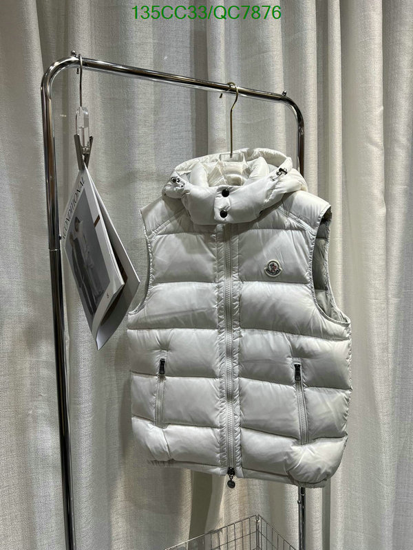 Moncler-Down jacket Women Code: QC7876 $: 135USD