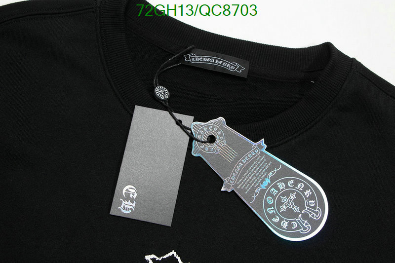 Chrome Hearts-Clothing Code: QC8703 $: 72USD