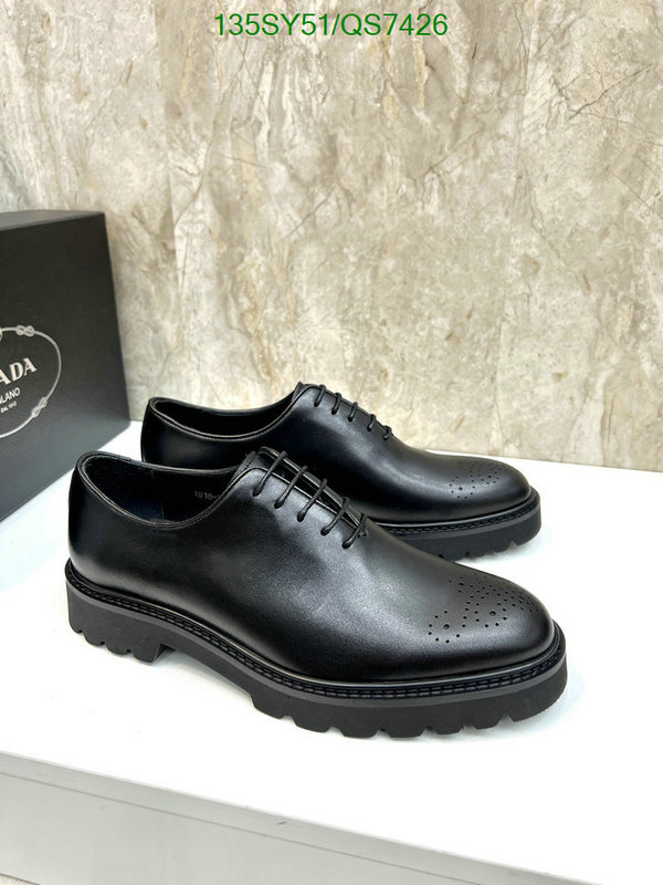 Prada-Men shoes Code: QS7426 $: 135USD