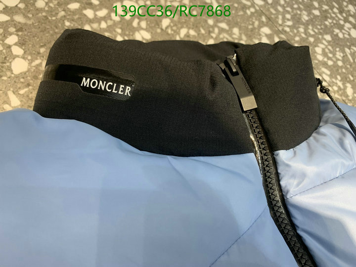 Moncler-Down jacket Women Code: RC7868 $: 139USD