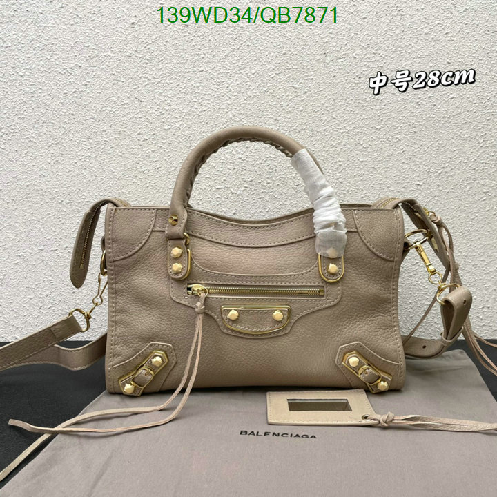 Balenciaga-Bag-4A Quality Code: QB7871 $: 139USD