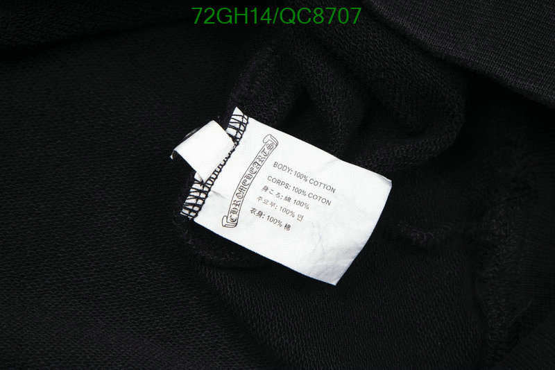 Chrome Hearts-Clothing Code: QC8707 $: 72USD