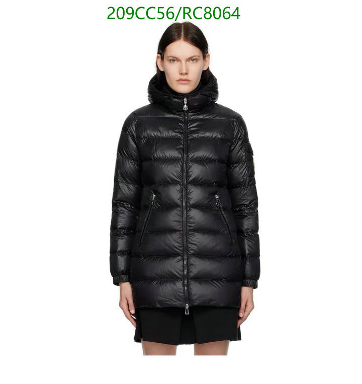 Moncler-Down jacket Women Code: RC8064 $: 209USD