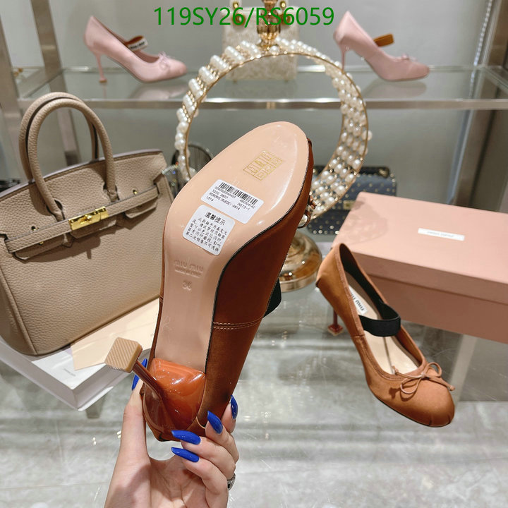 Miu Miu-Women Shoes Code: RS6059 $: 119USD