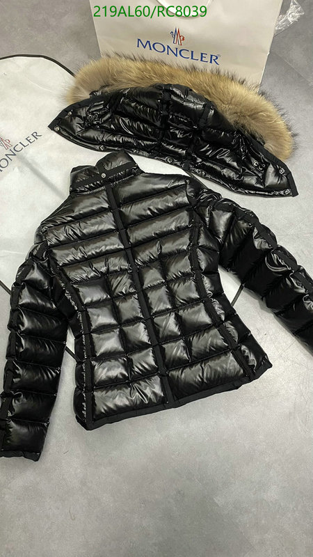 Moncler-Down jacket Women Code: RC8039 $: 219USD