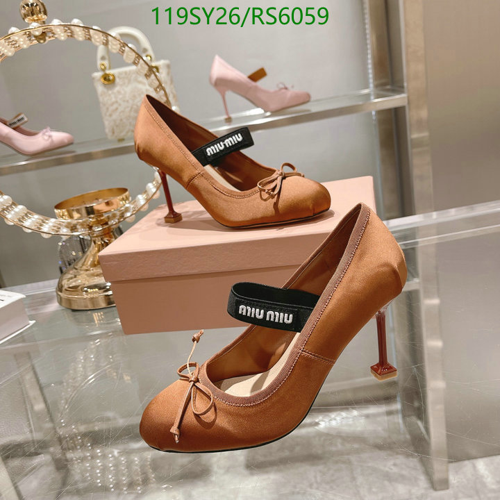 Miu Miu-Women Shoes Code: RS6059 $: 119USD