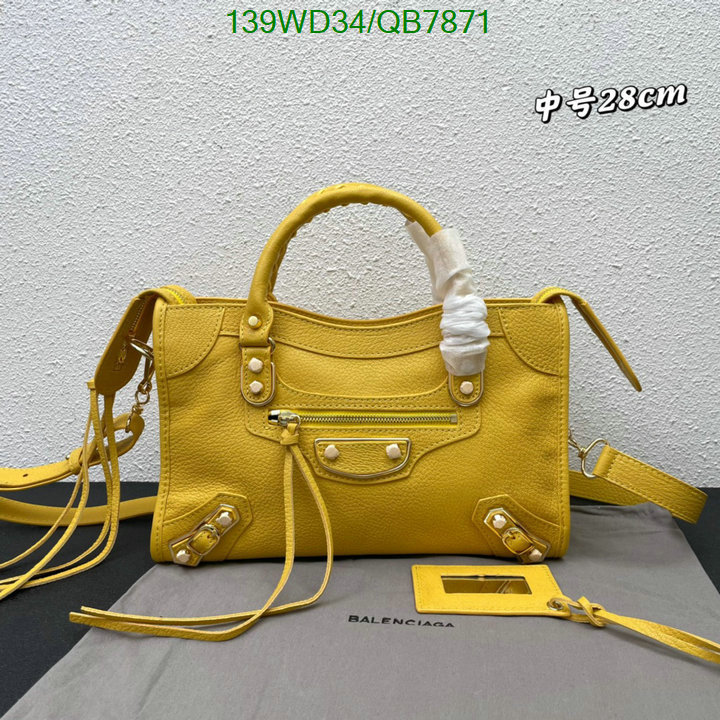 Balenciaga-Bag-4A Quality Code: QB7871 $: 139USD