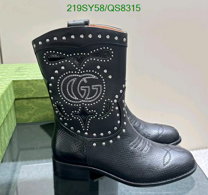 Gucci-Women Shoes Code: QS8315 $: 219USD