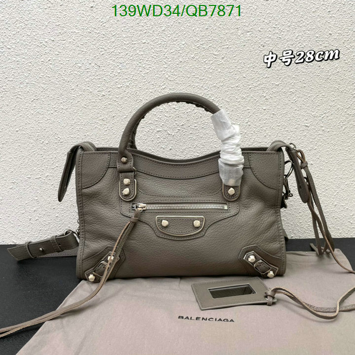 Balenciaga-Bag-4A Quality Code: QB7871 $: 139USD