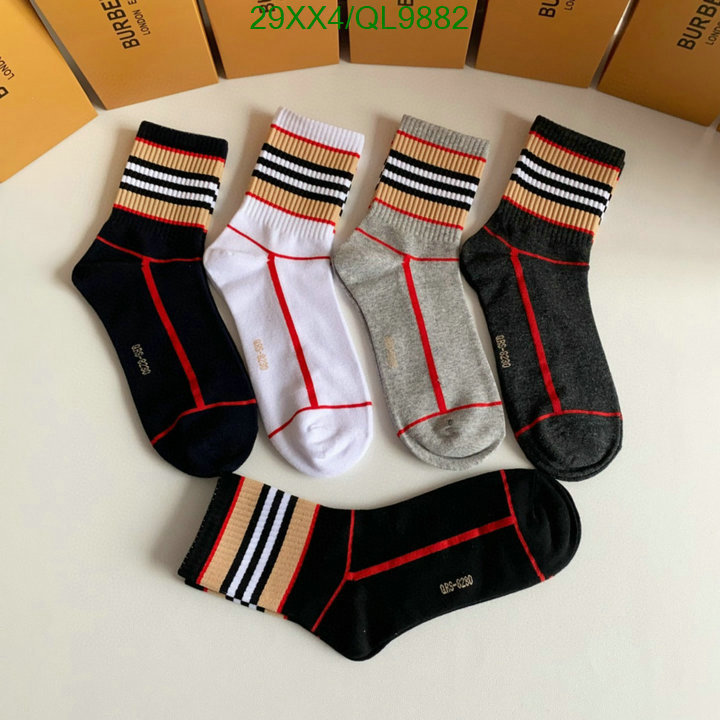 Burberry-Sock Code: QL9882 $: 29USD