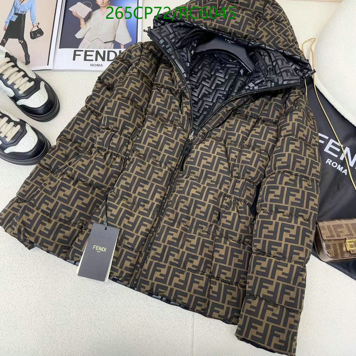 Fendi-Down jacket Women Code: RC6045 $: 265USD