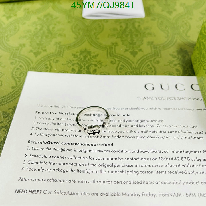 Gucci-Jewelry Code: QJ9841 $: 45USD