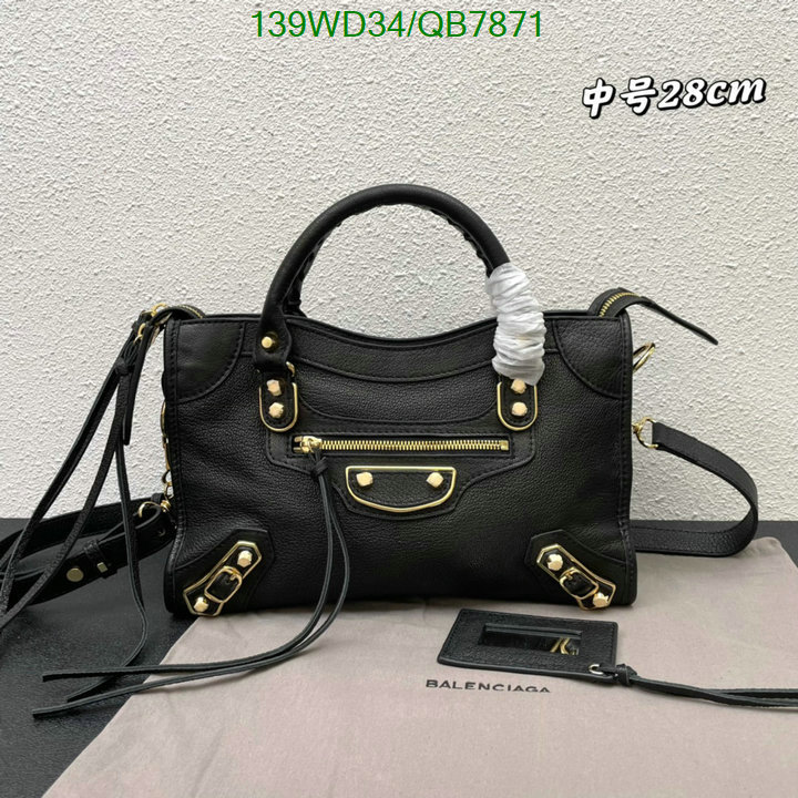 Balenciaga-Bag-4A Quality Code: QB7871 $: 139USD