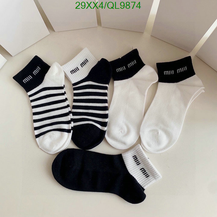 Miu Miu-Sock Code: QL9874 $: 29USD