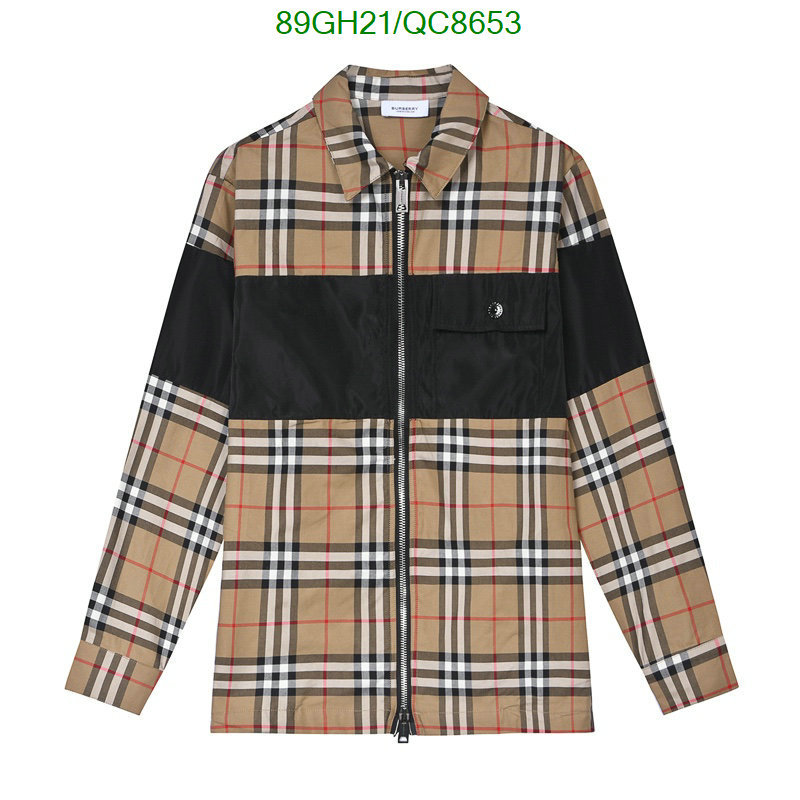 Burberry-Clothing Code: QC8653 $: 89USD