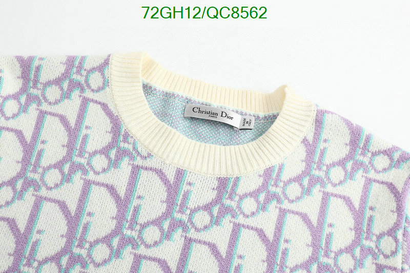 Dior-Clothing Code: QC8562 $: 72USD